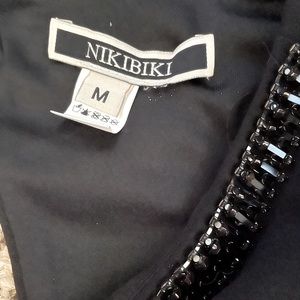 Nikibiki black and floral dress